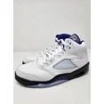 thumbnail image 5 of Ni - ke Ni - ke Air Jordan 5 Retro Concord Purple White Black Size 8 DD0587-141 Brand New, 5 of 5