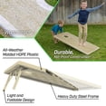 thumbnail image 4 of GoSports Tough Toss All Weather Cornhole Outdoor Game - 2 Regulation Size Boards, 8 Bean Bags, and Carry Case - Wood Design, 4 of 6