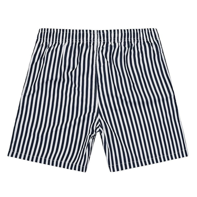 Rumantou Maillots de Bain pour Hommes avec Compression, Maillots de Bain Dissolvants pour Hommes, Shorts de Natation à Cordon à la Taille pour Hommes, Maillot de Bain avec Maille pour TG, Bleu Foncé
