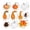 C, variante sur TIMIFIS Décor Citrouille Citrouilles Artificielles Ensemble de Décoration d'Automne, Feuille d'Érable et Gourde Décor d'Automnefall