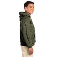 thumbnail image 2 of LIFEGUARD Officially Licensed Military Green Hoodie with Black Print on Chest Sleeves and Hood for Men and Women (L), 2 of 2