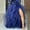 Navy, variant on Women Dresses Blue Tutu Skirts for Women High Low Tulle Dress Fluffy Skirts Irregular Adults Tutus