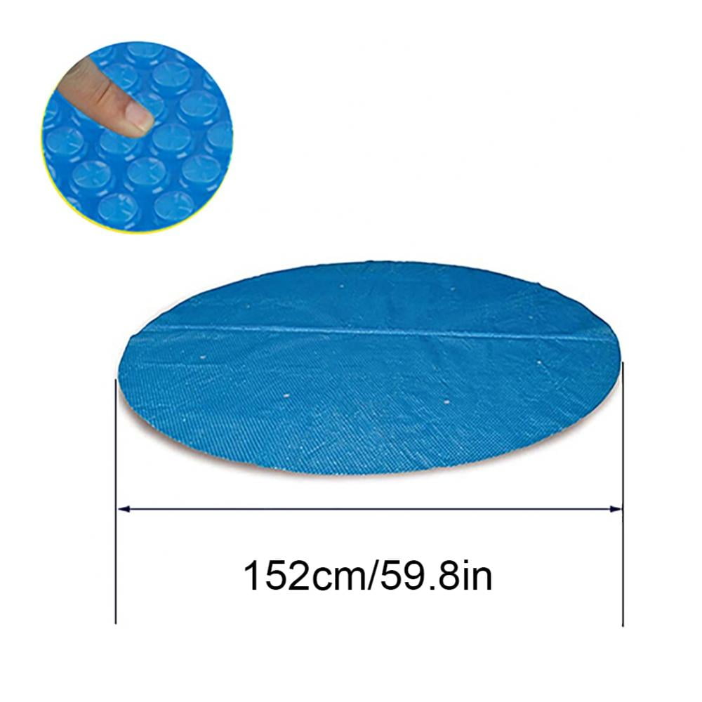 636643 Summer Waves 10-15 Adjustable Round Solar Above Ground Pool Cover Keeps Out Leaves Debris Dirt Insects Quick Set Multi Color Set of 10 