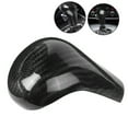 thumbnail image 4 of Cubierta de palanca de cambios de Fibra de carbono Jadeshay Para Audi A6L Q5 A5 A4L Q7 Negro Brillante, 4 of 8