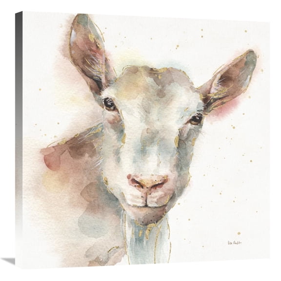 Global Gallery's 'Farm Friends I' By Lisa Audit Stretched Canvas Wall Art