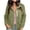 A-Army Green, variant on Women Fleece Jacket Stand Collar Full Zip Coat with Chest Pocket Warm Winter Outerwear for Outdoor Activity A-Red M
