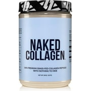 Naked Collagen - Collagen Peptides Protein Powder, 60 Servings Pasture-Raised, Grass-Fed Hydrolyzed Collagen Supplement | Paleo Friendly, Non-GMO, Keto, Gluten Free | Unflavored 20Oz