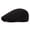 Black, variant on Men Women Solid Cotton Duckbill Gatsby Hat Golf Driving Cabbie Beret Newsboy Ivy Cap