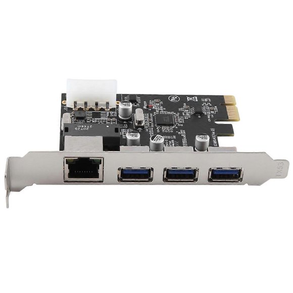 PCIe Slot to RJ45 USB 3.0 PCIe,with Gigabit Ethernet Express Adapter
