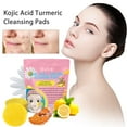 thumbnail image 2 of Clearance Brightening Cleansing Pads,Kojic Cleansing Pads Helps Balance Skin Oil And Water Hydrating Remove Excess Keratin From The Body'S Skin（40PC） 10ml, 2 of 9