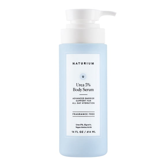 Naturium Urea 5% Body Serum, Lightweight, Hydrating Serum with Nourishing & Soothing Benefits for Barrier Support, Vegan & Cruelty-Free, 14 fl oz