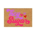 thumbnail image 2 of NANDIYNZHI Valentine's Day Coir Doormat Romantic Red Heart Non Slip Welcome Door Mat Valentine's Day Rug Decorative Front Door Mat for Porch Indoor Outdoor Decor Gifts, 2 of 8