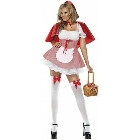 Red Riding Hood Adult Costume - Large