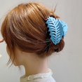 thumbnail image 3 of TNOBHG Strong Grip Hair Clip Women's Large Leaf Design Hair Claw Scalp-friendly Grip for Organized Hairstyles Hair Claw Hairpin, 3 of 8