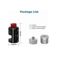 thumbnail image 3 of Kit de Contrepoids Universel avec Pince de Montage et 50g+100g pour Grues DJI Ronin S/SC/RS2/RSC2/RS3/RSC3, Zhiyun, 3 of 7