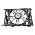 thumbnail image 2 of Brock Replacement Cooling Fan Motor with Upper Shroud Assembly Compatible with 09-13 Corolla 09-14 Matrix 09-10 Vibe 1.8L 16711-0T040, 2 of 3