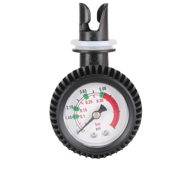 Greeniant Indicador de presión de aire, barómetro, termómetro de aire, bomba de inflado, accesorio para Kayak, tabla de surf inflable, barco Deportes acuáticos Greeniant OD005613-00