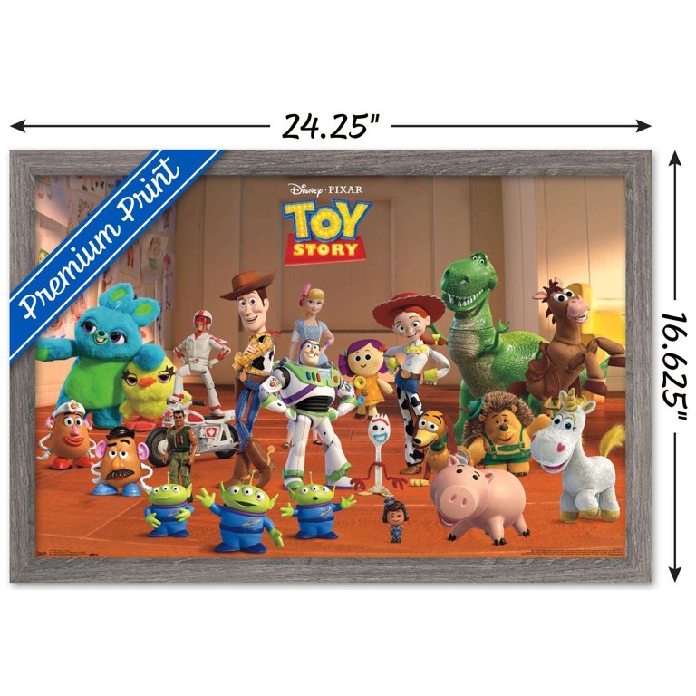 その他 PIXAR TOY STORY POSTER FIGURE Disney Pixar Toy Story 4 - Collage Wall Poster, 14.725