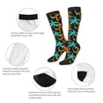 thumbnail image 6 of Fotbe Palm Trees print Women's Men's Novelty Crew Socks Cotton Socks Knee High Socks for Walking,Running,Nurses,Pregnancy, 6 of 9