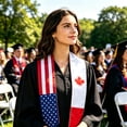 thumbnail image 3 of ZZHZGZ Canada Sale Graduation Stole Sash for Commencement Cord Academic Event Party Celebration, 3 of 3
