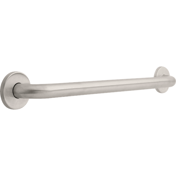 1 1/4 in. x 24 in. Concealed Screw Grab Bar in Stainless Steel
