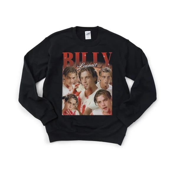 Billy Loomis Stu Macher Scream Movie Horror Retro Ghostface Slasher Fan Sweatshirt, for men & women, up to size 5XL