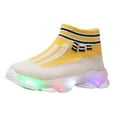 thumbnail image 1 of B91xZ Baby Essentials Winter Warm Non Slip First Walking Infant Shoes,Yellow 11, 1 of 5