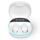 thumbnail image 1 of Sidaley Auriculares 5,0 compatibles con Bluetooth, inalámbricos, impermeables, LED, estéreo, TWS, con micrófono, pequeños auriculares deportivos, Electrónica Blanco, 1 of 6