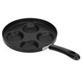thumbnail image 1 of Sartén compacta para cocinar deliciosos desayunos Mini máquina para hacer panqueques y huevos antiadherente de 4 orificios, 1 of 8