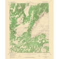 thumbnail image 3 of USGS 20x24 Black Modern Framed Museum Art Print Titled - Huntoon Valley Nevada California Quad - USGS 1958, 3 of 5