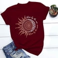 thumbnail image 6 of Icvfdpl Women'S Crew Neck Printed T-Shirt Casual Top Short Sleeve Vintage Blouse Stylish Female Streetwear, 6 of 6