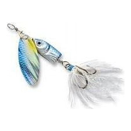 UPC: 0027752047213 | Blue Fox Classic Vibrax Size 0 Inline Spinner 7/64 oz Silver Shiner