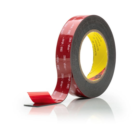 3M Double sided heavy duty tape,Super Strong Two Sided tape 20 Feet Length X 1 inch Width, Waterproof Tape, command strips picture hanging,Decor,LED Strip lights-Indoor & Outdoor use