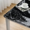 thumbnail image 5 of WYYP Stars Mountain Range Trees Square Tablecloth for Picnic Dining Kitchen Farmhouse 100% Polyester Fiber 36*36, 5 of 8