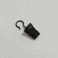 thumbnail image 2 of Hebilla de cortina de metal, clip de cortina, clip de tela de fondo de tapiz con anilla, boca abierta, clip de cocodrilo cerrado, 2 of 6