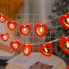 thumbnail image 1 of Cameland LED Wooden Heart Shaped String Lights Are Perfects For Valentines Day Decorations And Pendants, 1 of 7