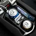 thumbnail image 4 of For Honda Civic 2016-2020 Interior Console Storage Box Trim W/ USB Carbon Fiber/, 4 of 7