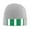 Gray, variant on Flag Of Nigeria Beanie Hat Men Women Warm Printed Cap Knit Beanies Hats Outdoor Winter Deep Heather