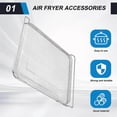 thumbnail image 4 of Replacement Air Fry Basket for Ninja Foodi DT251 DT201 DT200 Air Fryer Oven,Stainless Steel Air Frye, 4 of 5