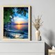 thumbnail image 2 of Hilo algodón ecológico bordado Likrtyny 14CT 2 hebras tela blanca 36*46cm kit serie paisajes punto cruz, 2 of 9