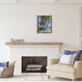 thumbnail image 3 of Stupell Industries Sailboat Tropical Shore Transportation Painting Gold Floater Framed Art Print Wall Art, 17 x 21, 3 of 10