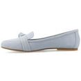 thumbnail image 3 of Journee Womens Marci Slip On Round Toe Loafer Dress Flats, Widths Available, 3 of 9