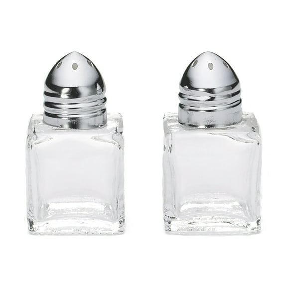 TableCraft 30S&P Cube 0.5 Oz. Salt and Pepper Shaker - 24 / CS