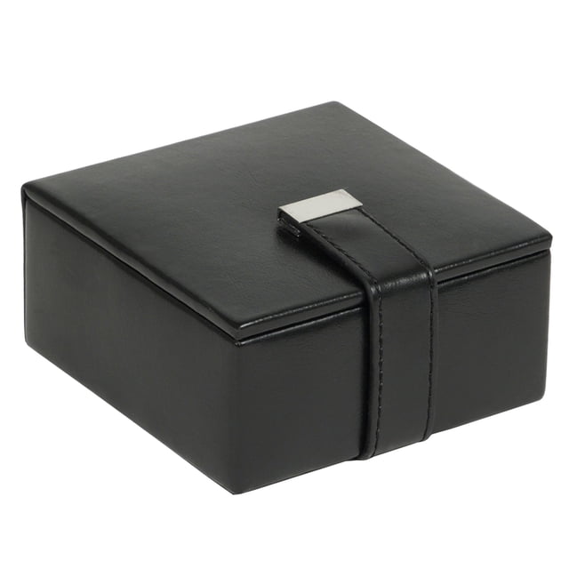 Caja de gemelos Wolf Heritage de piel sintética negra, 2 kg