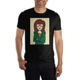 thumbnail image 5 of Daria Adult Cartoon Mens Black Short Sleeve Graphic Tee- Medium, 5 of 7