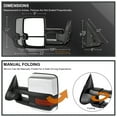 thumbnail image 4 of Spec-D Tuning Facelift Style Power + Heated Extend Towing Mirrors w/LED Signal Compatible with 1999-2002 Chevy Silverado GMC Sierra Left + Right Pair, 4 of 7