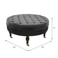 thumbnail image 6 of Abble 33" Tufted Round Cocktail Ottoman, 6 of 6