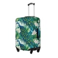 thumbnail image 2 of Haiem Peacock And Flowers Luggage Cover Printed Suitcase Covers for Luggage Elastic Washable Suitcase Protector Fits 18-32 Inch Luggage-X-Large, 2 of 8