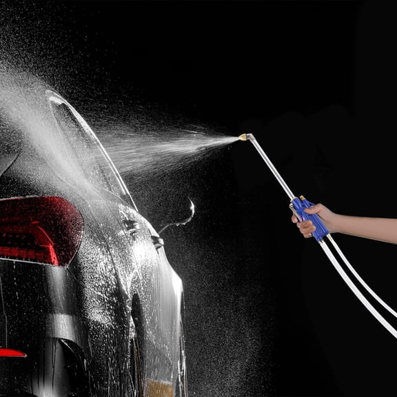 Jet Nozzle High Pressure Hose Nozzle for Garden Hose Power Washer Wand, 2-in-1 High Pressure Washer with Female Hose Connectors for Car Washing, Garden Cleaning, Patio