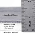 thumbnail image 4 of Alfombra viscoelástica para baño Flamingo P, 50 x 80 cm, color gris, 4 of 7